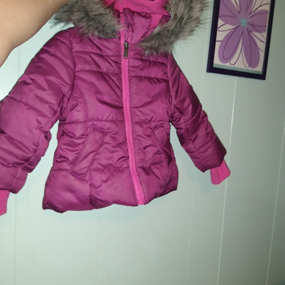 CK baby girls coat 12 months